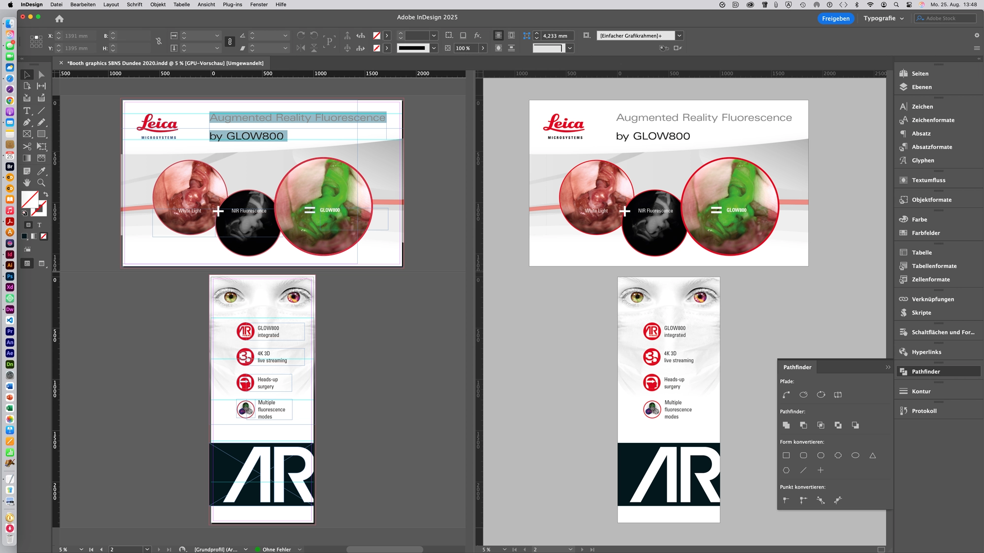13 - InDesign: Messewand