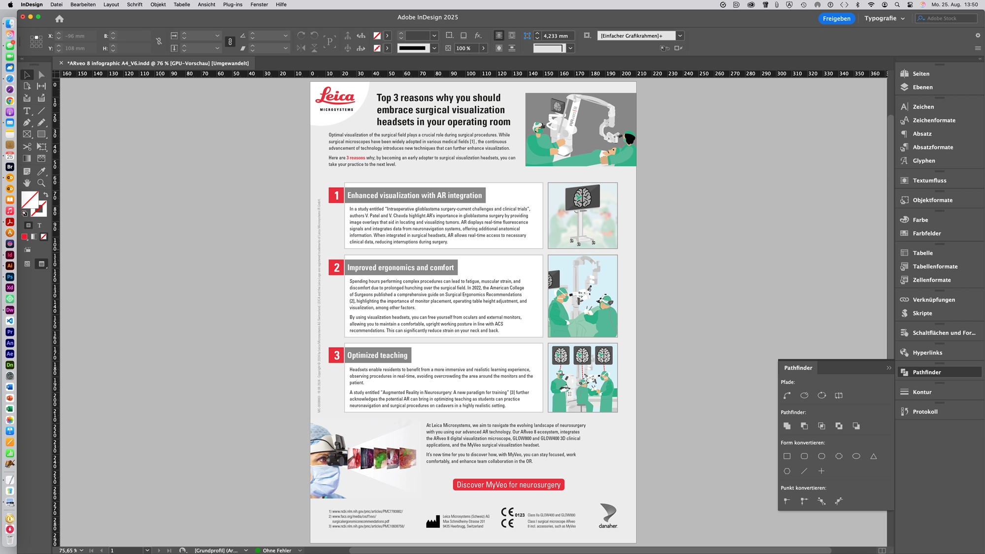 15 - InDesign/Illustrator: Flyer mit Illustrationen